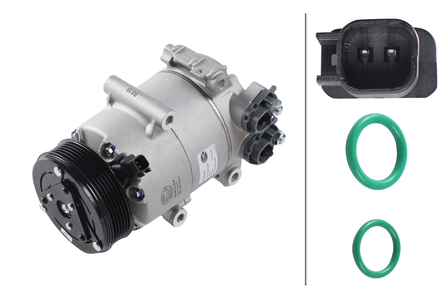 Hella Compressor, airconditioning 8FK 366 200-601