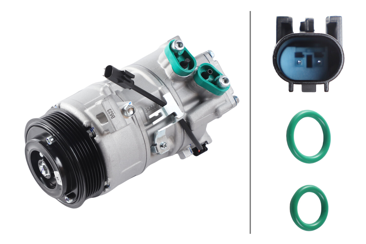 Hella Compressor, airconditioning 8FK 366 201-111