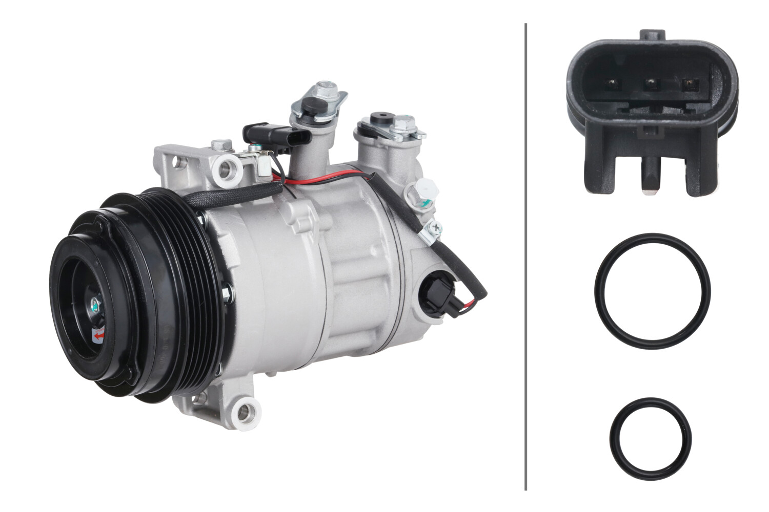 Hella Compressor, airconditioning 8FK 366 201-301