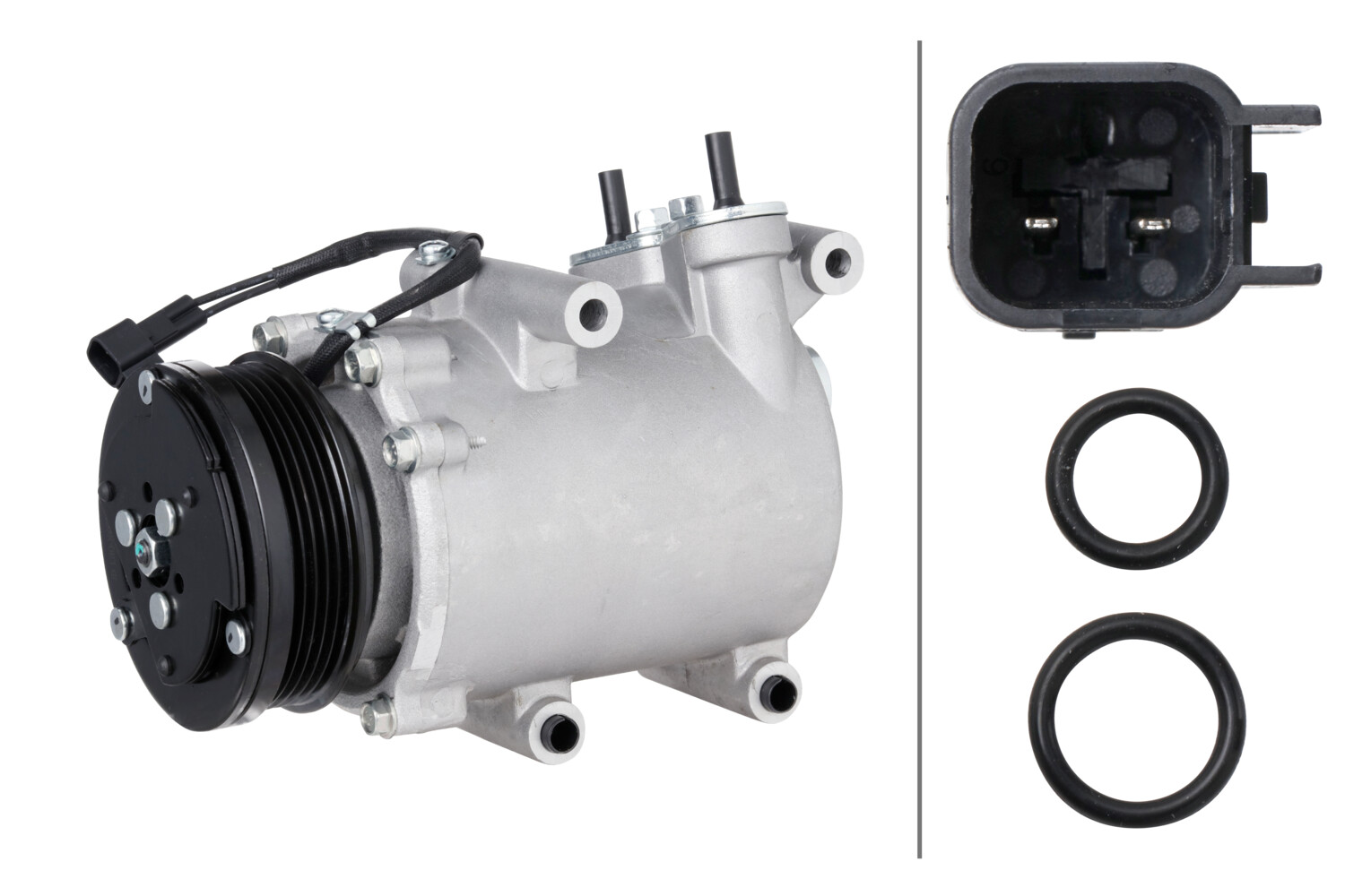 Hella Compressor, airconditioning 8FK 366 201-431