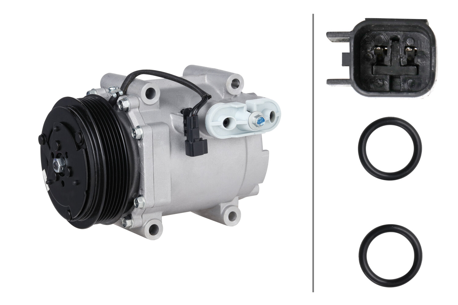 Hella Compressor, airconditioning 8FK 366 201-441