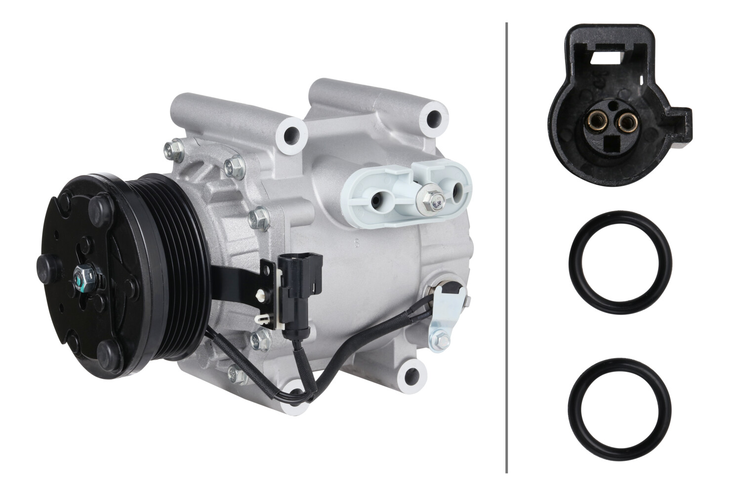 Hella Compressor, airconditioning 8FK 366 201-551