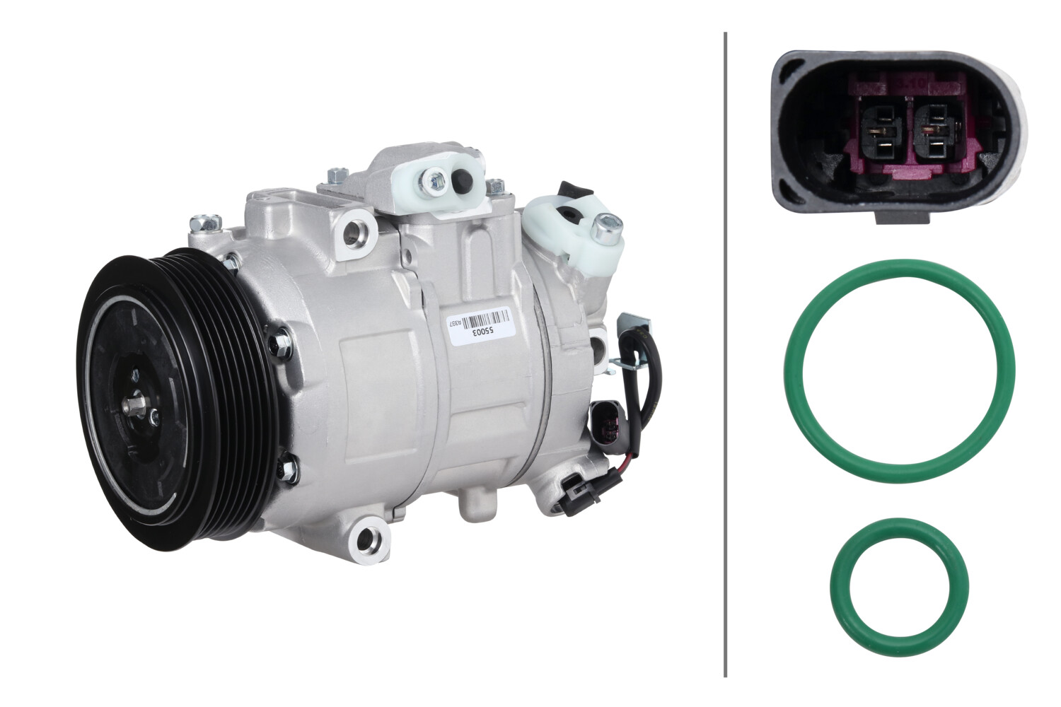 Hella Compressor, airconditioning 8FK 366 201-751