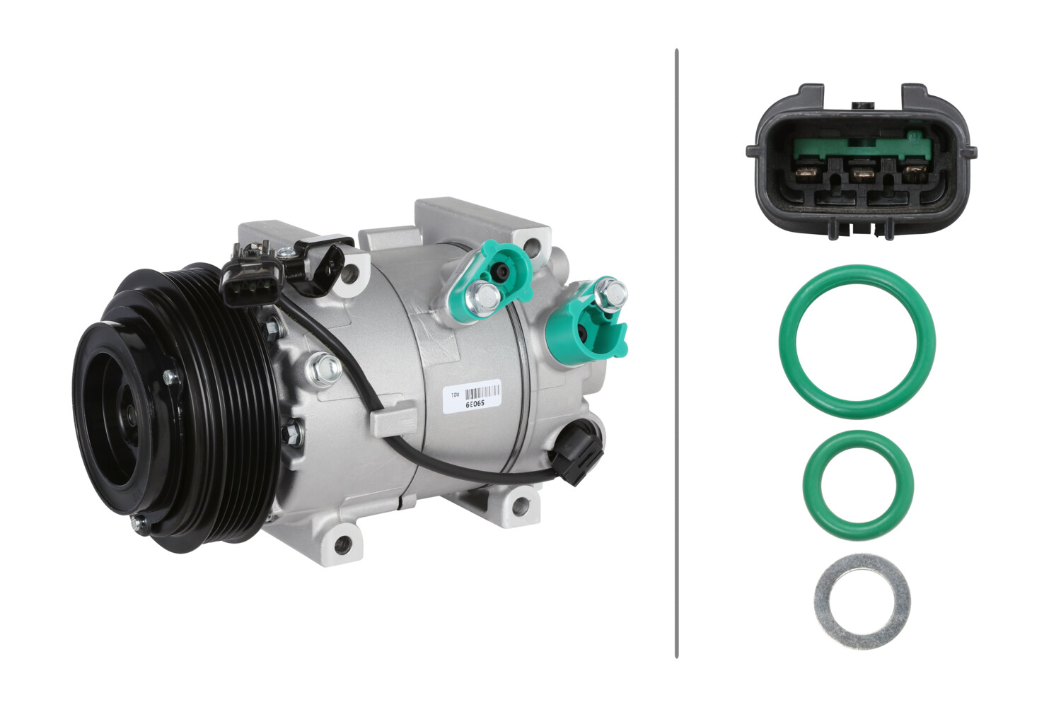 Hella Compressor, airconditioning 8FK 366 201-771