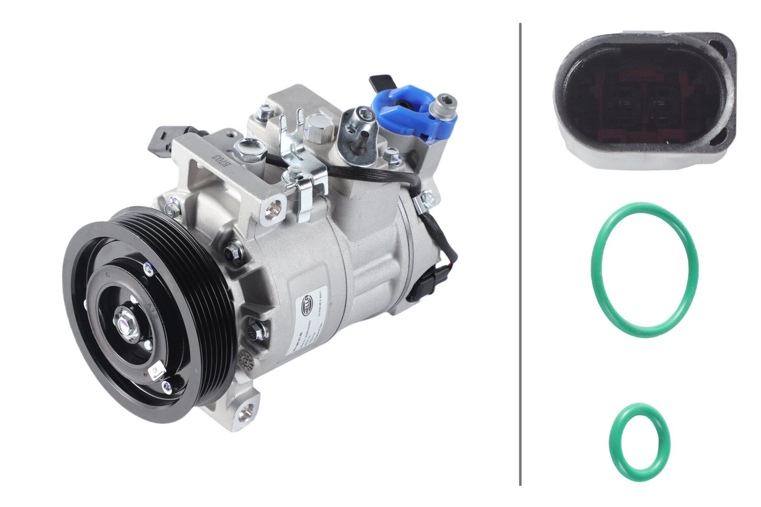 Hella Compressor, airconditioning 8FK 366 201-831