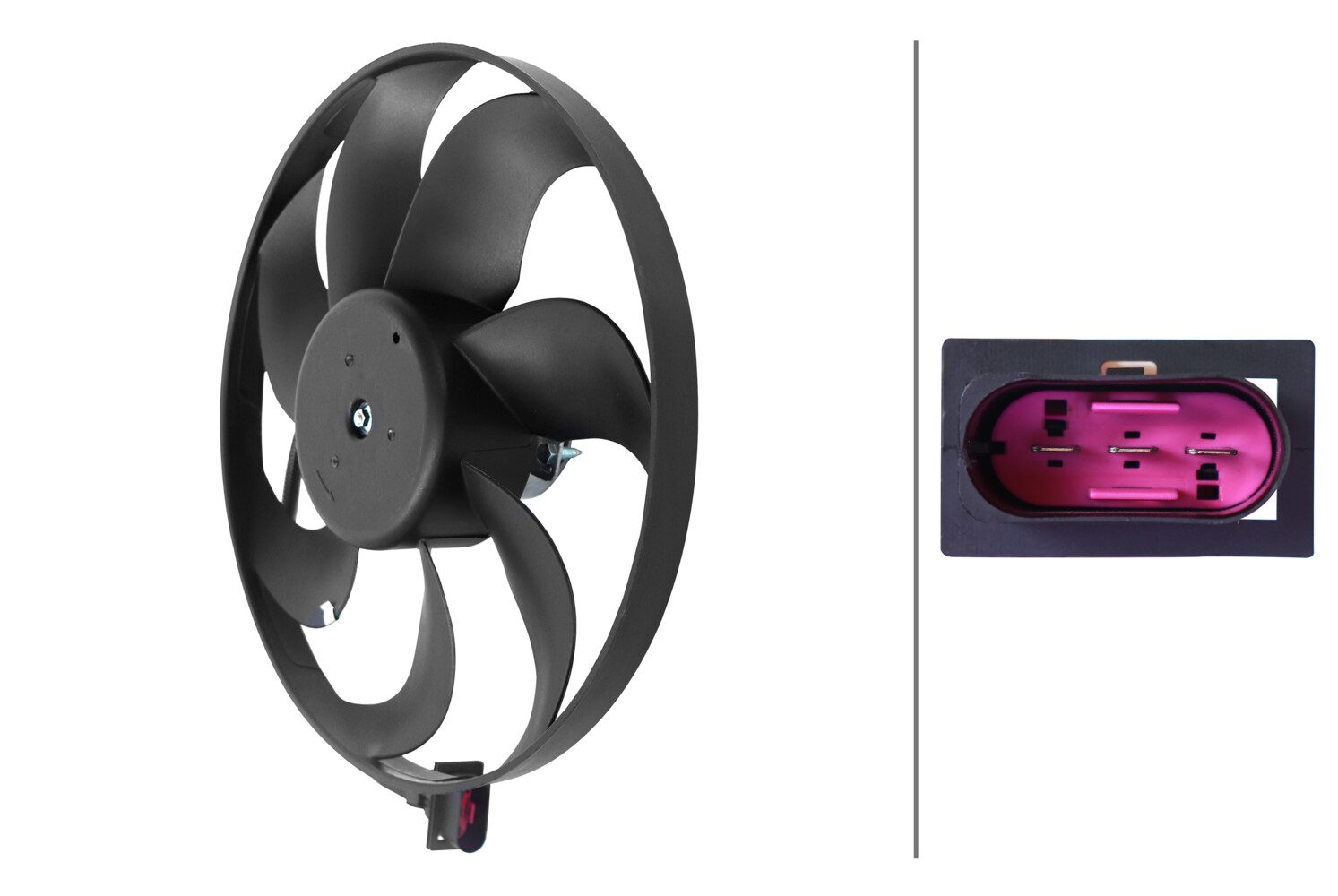 Hella Koelventilatorwiel 8EW 366 420-011