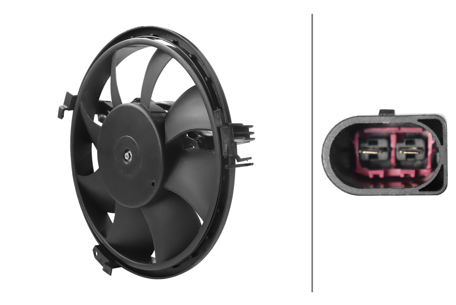 Hella Koelventilatorwiel 8EW 366 420-101