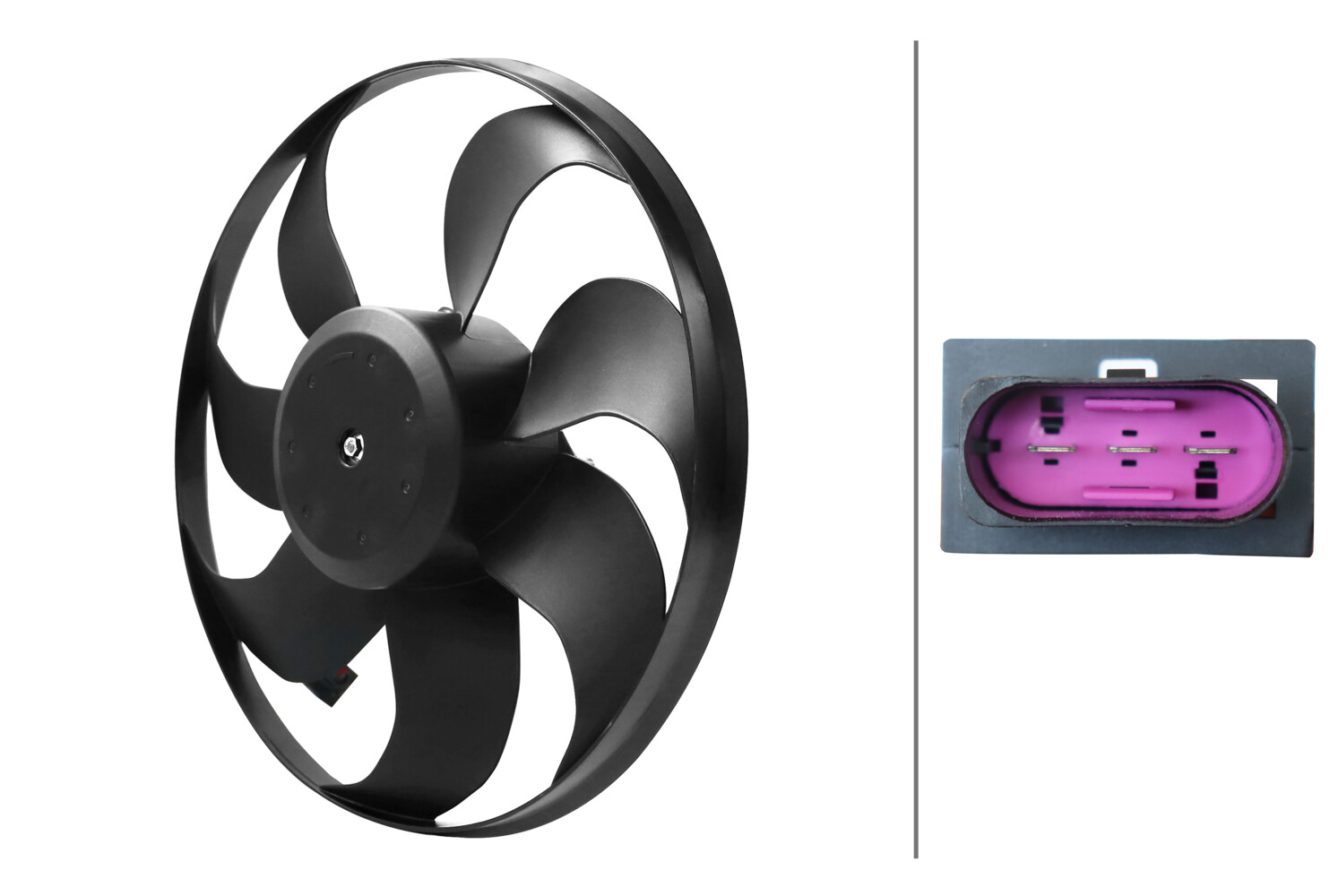 Hella Koelventilatorwiel 8EW 366 420-281