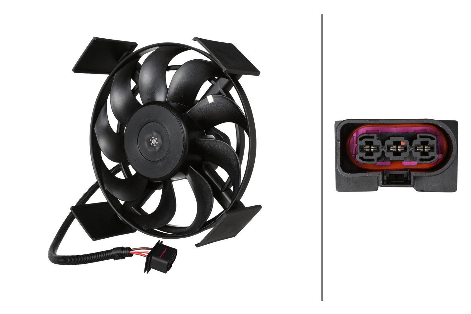 Hella Koelventilatorwiel 8EW 366 420-321