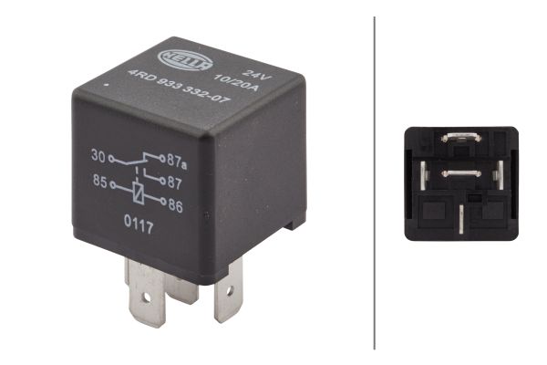 Hella Relais, arbeidsstroom 4RD 933 332-071