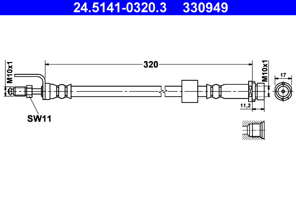 ATE Remslang 24.5141-0320.3