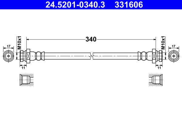 ATE Remslang 24.5201-0340.3