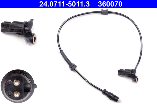ATE ABS sensor 24.0711-5011.3