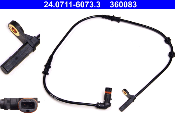 ATE ABS sensor 24.0711-6073.3