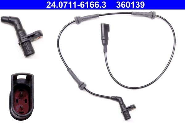 ATE ABS sensor 24.0711-6166.3