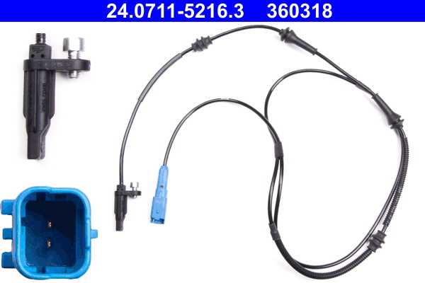 ATE ABS sensor 24.0711-5216.3