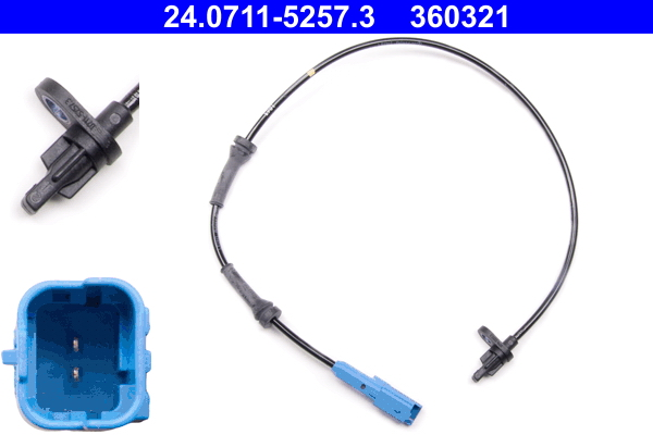 ATE ABS sensor 24.0711-5257.3