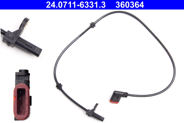 ATE ABS sensor 24.0711-6331.3