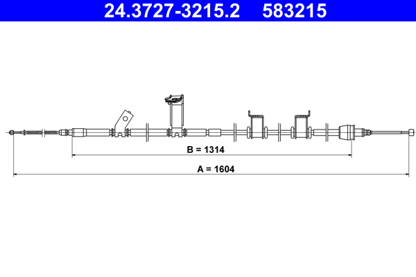 ATE Handremkabel 24.3727-3215.2