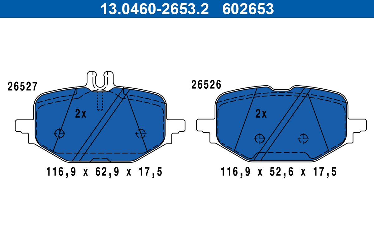 ATE Remblokset 13.0460-2653.2