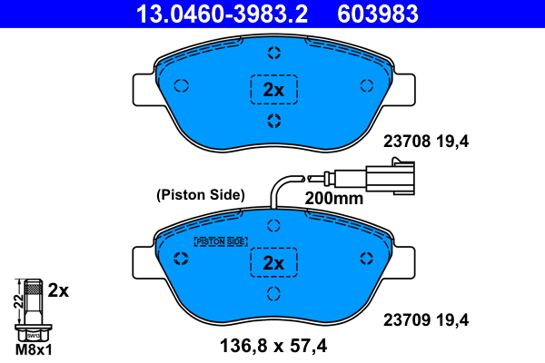 ATE Remblokset 13.0460-3983.2