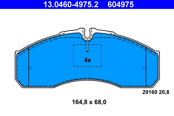 ATE Remblokset 13.0460-4975.2