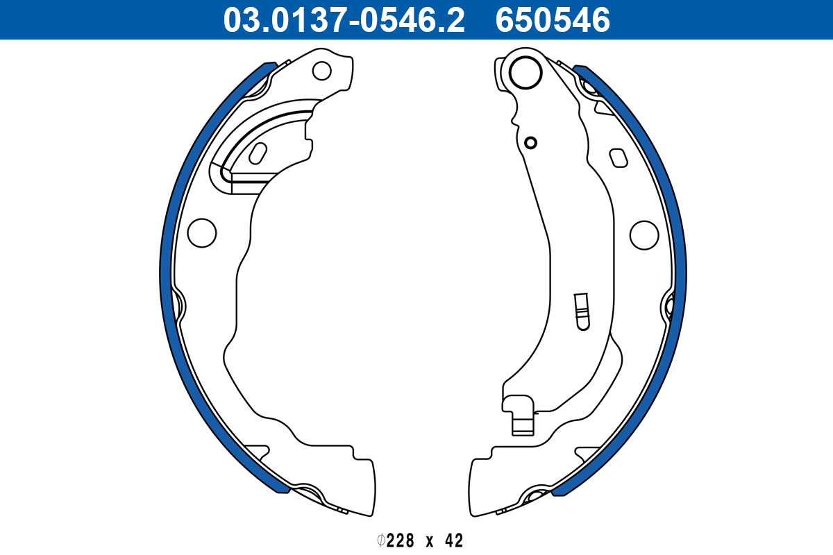 ATE Remschoenset 03.0137-0546.2
