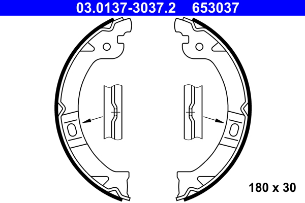ATE Remschoen set 03.0137-3037.2