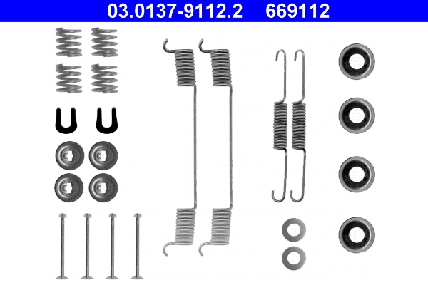 ATE Rem montageset 03.0137-9112.2