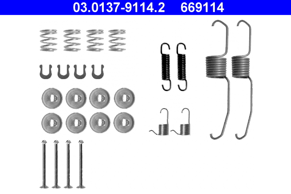 ATE Rem montageset 03.0137-9114.2