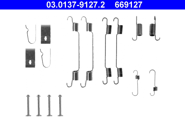 ATE Rem montageset 03.0137-9127.2