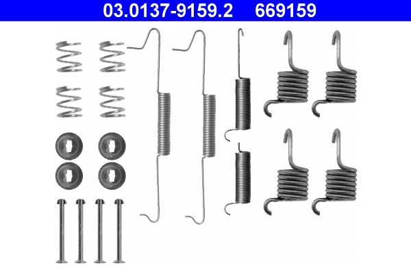 ATE Rem montageset 03.0137-9159.2