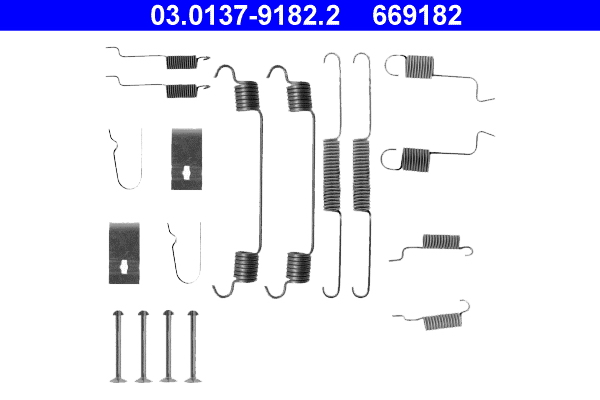 ATE Rem montageset 03.0137-9182.2