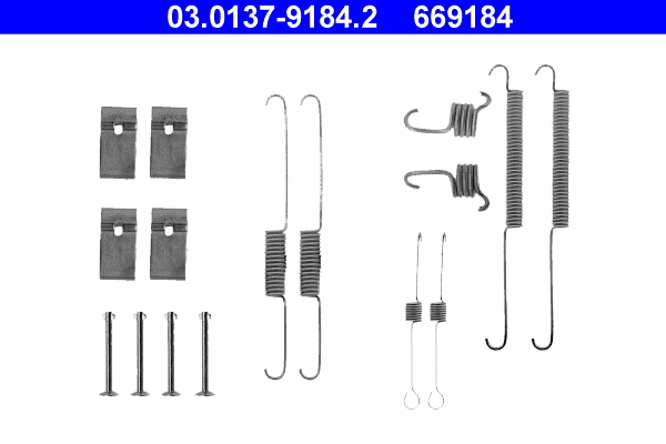 ATE Rem montageset 03.0137-9184.2