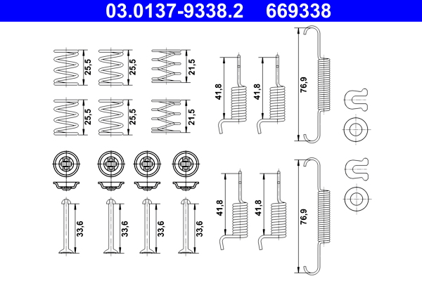 ATE Rem montageset 03.0137-9338.2