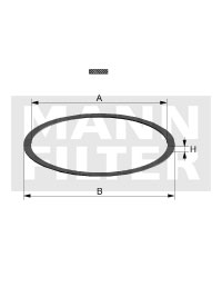 Mann-Filter Oliefilterhuis pakking / O-ring Di 95-08