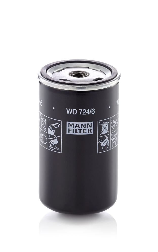 Mann-Filter Filter/oliezeef automaatbak WD 724/6
