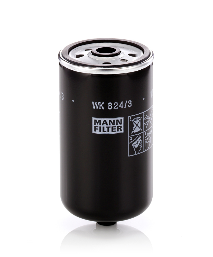 Mann-Filter Brandstoffilter WK 824/3