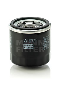 Mann-Filter Oliefilter W 67/1