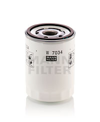 Mann-Filter Oliefilter W 7034