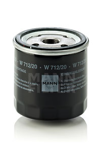 Mann-Filter Oliefilter W 712/20