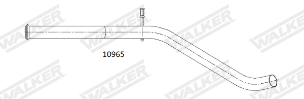 Walker Uitlaatpijp 10965