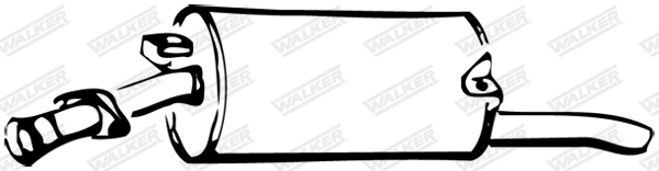 Walker Achterdemper 12496