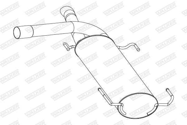 Walker Achterdemper 24308