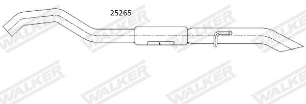 Walker Achterdemper 25265