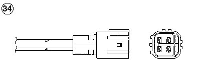 NGK D Lambdasonde 93414