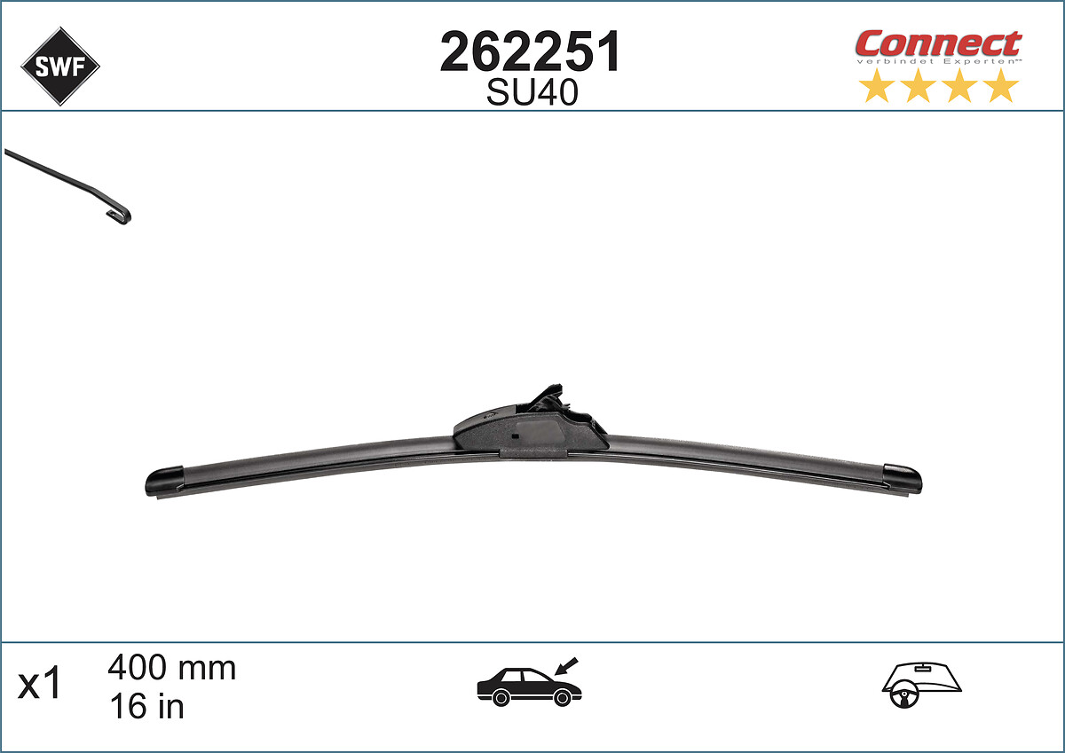 SWF Ruitenwisserblad 262251