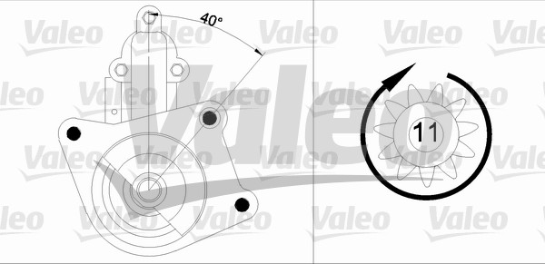 Valeo Starter 433343