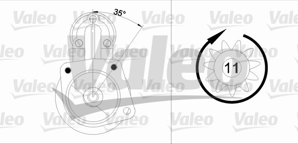 Valeo Starter 433346