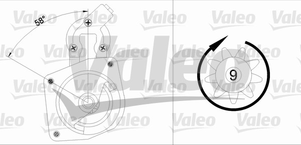 Valeo Starter 433348